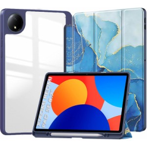 Чехол для планшета BeCover Soft Edge TPU Xiaomi Redmi Pad SE 8.7" Blue Marble (712572)