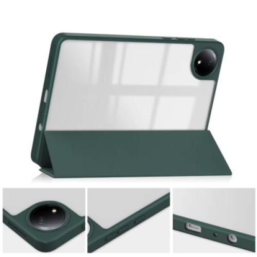 Чехол для планшета BeCover Soft Edge TPU Xiaomi Redmi Pad SE 8.7" Dark Green (712566)