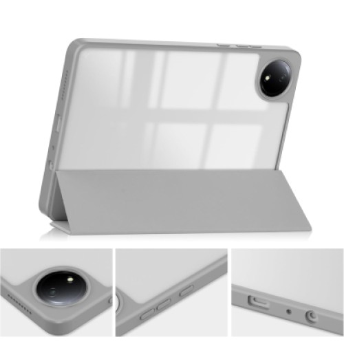 Чехол для планшета BeCover Soft Edge TPU Xiaomi Redmi Pad SE 8.7" Gray Marble (712575)