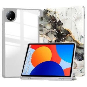 Чехол для планшета BeCover Soft Edge TPU Xiaomi Redmi Pad SE 8.7" Gray Marble (712575)