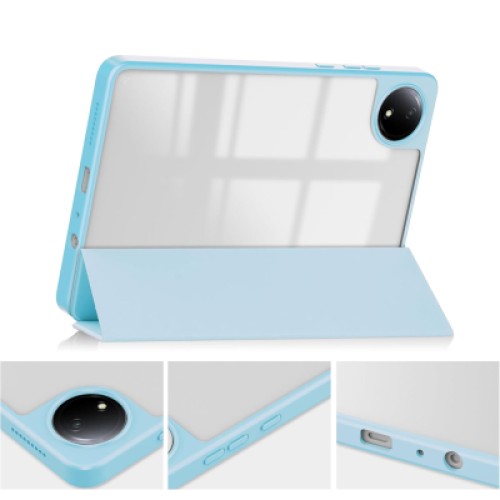 Чехол для планшета BeCover Soft Edge TPU Xiaomi Redmi Pad SE 8.7" Light Blue (712569)