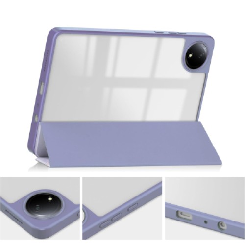 Чехол для планшета BeCover Soft Edge TPU Xiaomi Redmi Pad SE 8.7" Purple Marble (712577)
