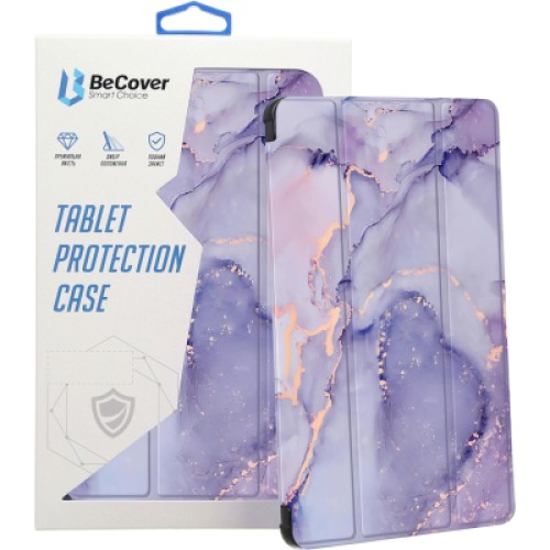 Чехол для планшета BeCover Soft Edge TPU Xiaomi Redmi Pad SE 8.7" Purple Marble (712577)