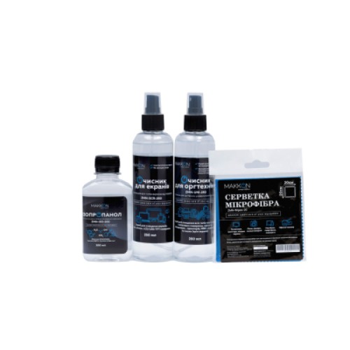 Чистящая жидкость Makkon ISOPROPANOL 99.7, 200ml (ZMN-ISO-200)