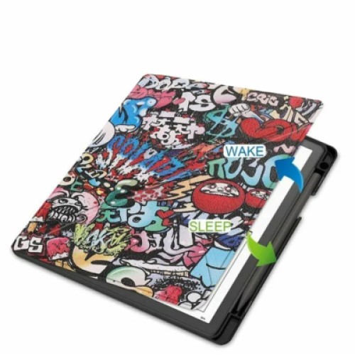 Чехол для электронной книги BeCover Ultra Slim Origami Amazon Kindle Scribe 10.2" Graffiti (712582)