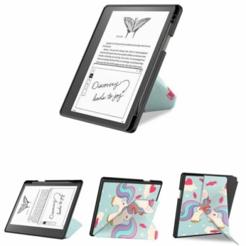 Чехол для электронной книги BeCover Ultra Slim Origami Amazon Kindle Scribe 10.2" Unicorn (712583)