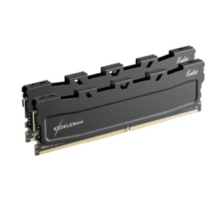 Модуль памяти для компьютера DDR5 32GB (2x16GB) 8000 MHz Black Kudos eXceleram (EK50320803848CD)