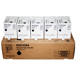 Чернила Ricoh HQ40 BLACK*5pack (817225)