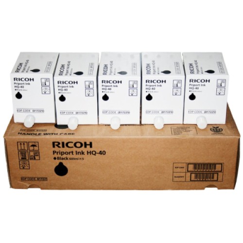 Чернила Ricoh HQ40 BLACK*5pack (817225)