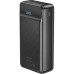 Батарея универсальная XO 30000mAh, PD/65W for laptop, QC/22.5W, black (PR201_Black)