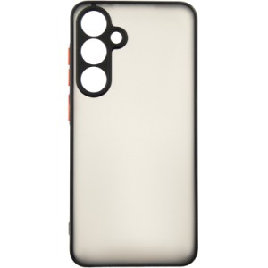 Чехол для мобильного телефона Dengos Samsung Galaxy S24 FE Matte + glass (Black) (DG-KM-117)