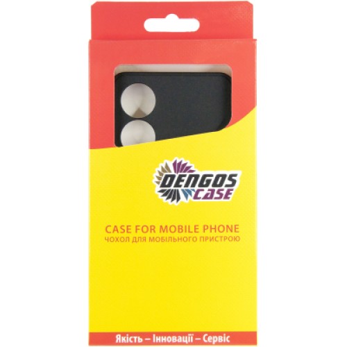 Чехол для мобильного телефона Dengos Carbon ZTE Blade A34 (black) (DG-TPU-CRBN-220)