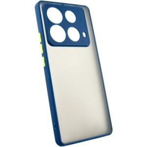 Чехол для мобильного телефона Dengos Matte Infinix Note 40 (Blue) (DG-TPU-MATT-154)