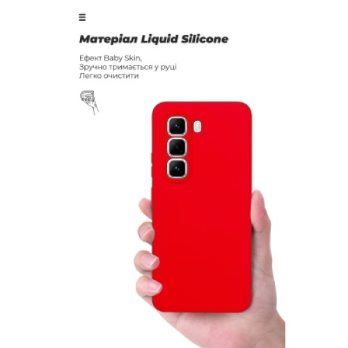 Чехол для мобильного телефона Armorstandart ICON Infinix Hot 50 Pro 4G Camera cover Red (ARM80974)