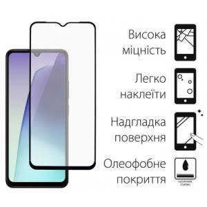 Стекло защитное Dengos Full Glue Xiaomi Redmi 14C (black) (TGFG-379)