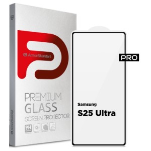 Стекло защитное Armorstandart Pro Samsung S25 Ultra Black (ARM81613)