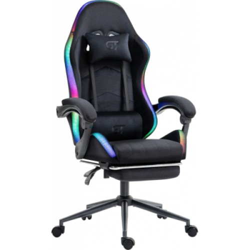 Кресло игровое GT Racer X-2325 Fabric Black LED (X-2325 Fabric Black L)