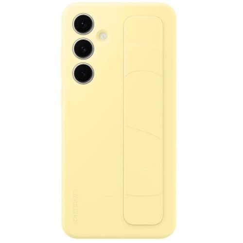 Чехол для мобильного телефона Samsung Standing Grip Case Samsung Galaxy S24 FE Yellow (EF-GS721CYEGWW)