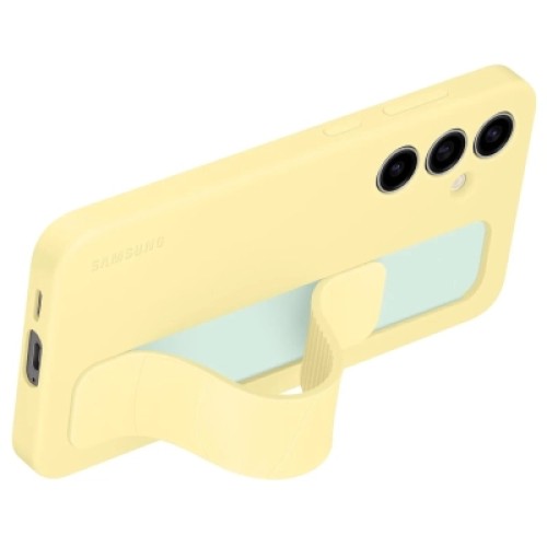 Чехол для мобильного телефона Samsung Standing Grip Case Samsung Galaxy S24 FE Yellow (EF-GS721CYEGWW)