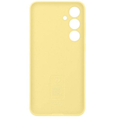 Чехол для мобильного телефона Samsung Silicone Case Samsung Galaxy S24 FE Yellow (EF-PS721CYEGWW)
