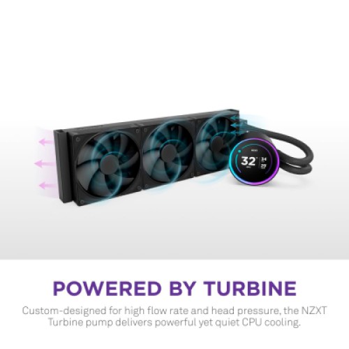 Система жидкостного охлаждения NZXT Kraken Elite 360mm AIO (RL-KN36E-B2)