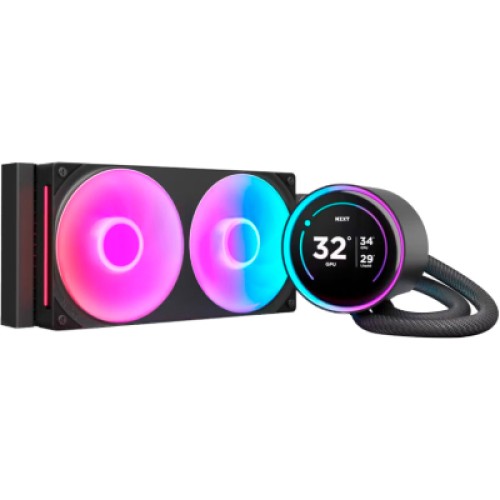 Система жидкостного охлаждения NZXT Kraken Elite RGB 240mm (RL-KR24E-B2)