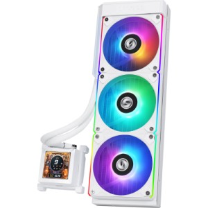 Система жидкостного охлаждения Lian Li HydroShift LCD 360R, White (G89.GHSLCD36RW.00)