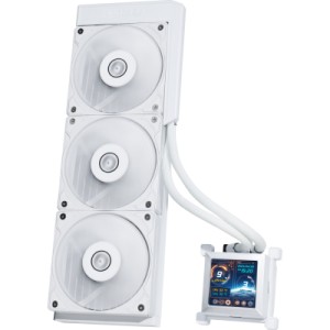 Система жидкостного охлаждения Lian Li HydroShift LCD 360S, White (G89.GHSLCD36SW.00)
