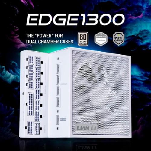 Блок питания Lian Li 1300W EDGE1300 White (G9P.EG1300.WE00.EU)