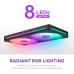 Кулер для корпуса NZXT F280 RGB Core Fan (Single Frame) - Black (RF-U28HF-B1)