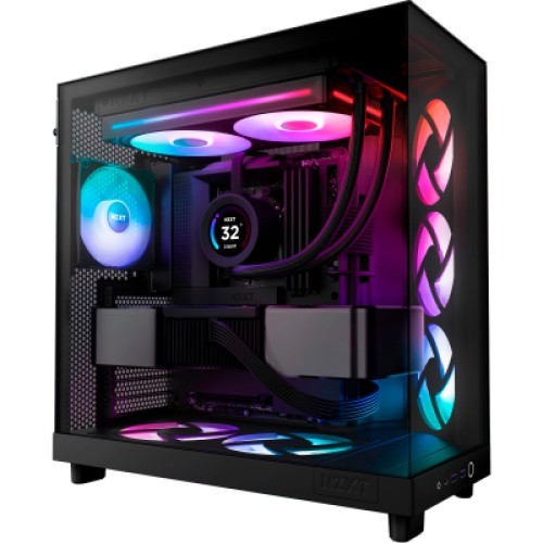 Кулер для корпуса NZXT F280 RGB Core Fan (Single Frame) - Black (RF-U28HF-B1)