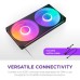 Кулер для корпуса NZXT F280 RGB Core Fan (Single Frame) - Black (RF-U28HF-B1)