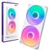 Кулер для корпуса NZXT F280 RGB Core Fan (Single Frame) - White (RF-U28HF-W1)