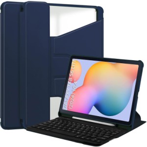 Чехол для планшета BeCover 360° Rotatable + Keyboard Samsung Tab S6 Lite (2024) 10.4" P620/P625/P627 Deep Blue (712588)