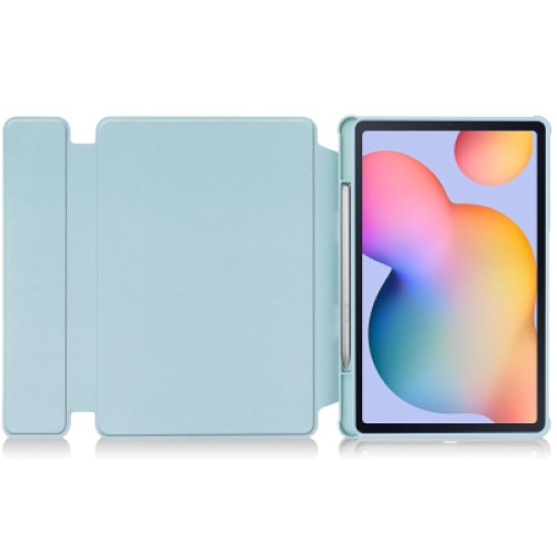 Чехол для планшета BeCover 360° Rotatable + Keyboard Samsung Tab S6 Lite (2024) 10.4" P620/P625/P627 Light Blue (712590)
