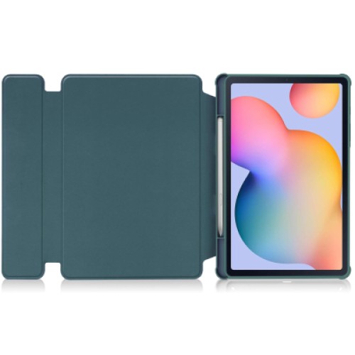 Чехол для планшета BeCover 360° Rotatable + Keyboard Samsung Tab S6 Lite 10.4 P610/P613/P615/P619 Dark Green (712406)
