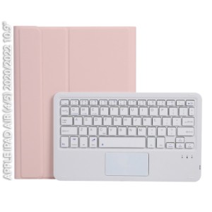 Чохол до планшета BeCover Keyboard+TouchPad Apple iPad Air (4/5) 2020/2022 10.9" Pink (712373)