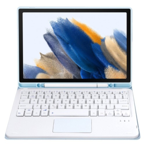 Чехол для планшета BeCover Keyboard+TouchPad Apple iPad Air 11" M2/M3 (2024/2025) Light Blue (712598)