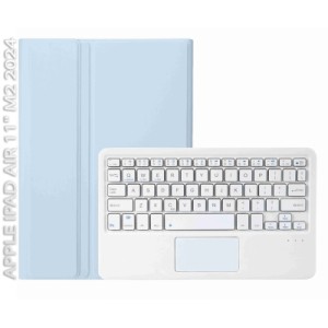 Чохол до планшета BeCover Keyboard+TouchPad Apple iPad Air 11" M2/M3 (2024/2025) Light Blue (712598)