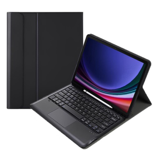 Чехол для планшета BeCover Keyboard+TouchPad Samsung Tab S9 Plus (SM-X810/SM-X816)/S9 FE Plus (SM-X610/SM-X616) 12.4" Black (712368)