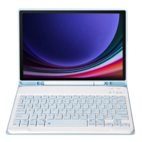 Чехол для планшета BeCover Keyboard Samsung Tab A9 SM-X115 8.7" Light Blue (712358)