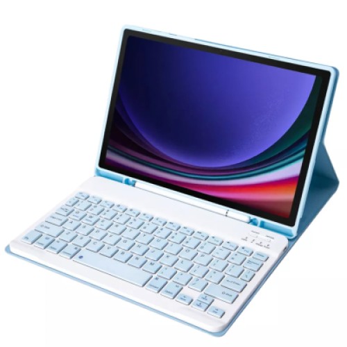 Чехол для планшета BeCover Keyboard Samsung Tab A9 SM-X115 8.7" Light Blue (712358)