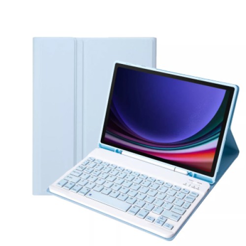 Чехол для планшета BeCover Keyboard Samsung Tab A9 SM-X115 8.7" Light Blue (712358)