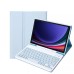 Чехол для планшета BeCover Keyboard Samsung Tab A9 SM-X115 8.7" Light Blue (712358)