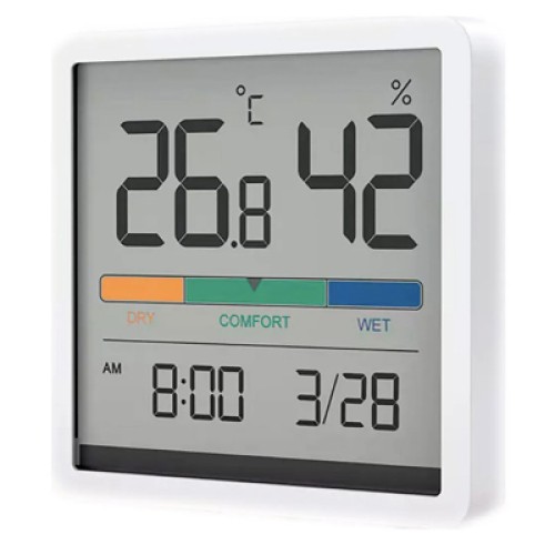Метеостанция Xiaomi Miiiw Temperature Humidity Clock White S210 (MW22S06)