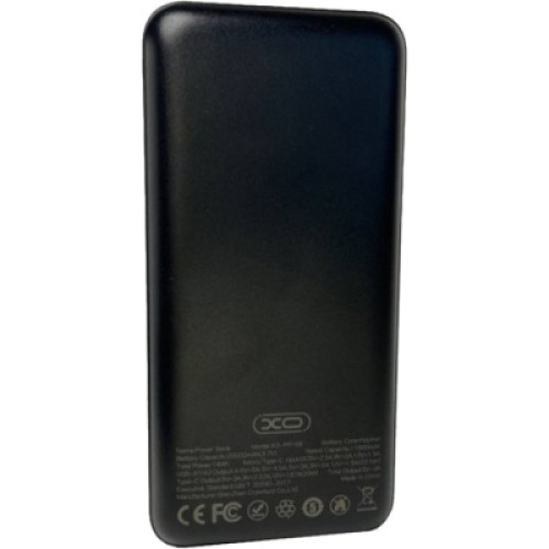 Батарея универсальная XO 20000mAh, PD/20W, QC3.0/22.5W, Input(Type-C,MicroUSB), Output(2*USB,Type-C), Black (PR188_Black) Батарея универсальная XO 20000mAh, PD/20W, QC3.0/22.5W, Input(Type-C,MicroUSB), Output(2*USB,Type-C), Black (PR188_Black)