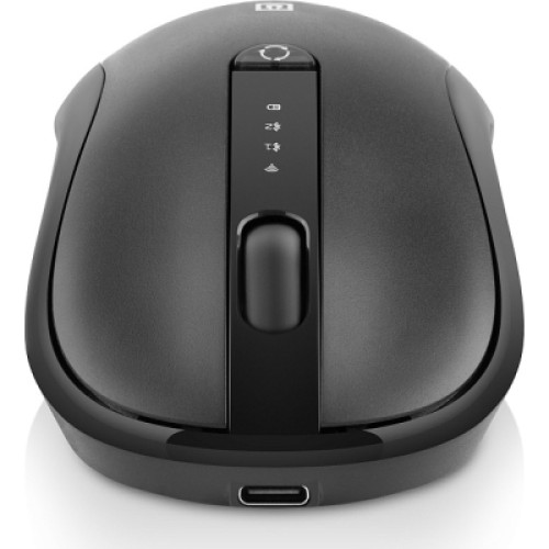 Мышка REAL-EL RM-450W Wireless/Bluetooth Black/Gray (EL123200046)