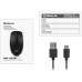 Мышка REAL-EL RM-455W Wireless/Bluetooth Black/Gray (EL123200047)