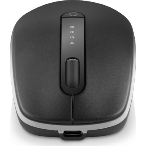 Мышка REAL-EL RM-455W Wireless/Bluetooth Black/Gray (EL123200047)