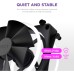Кулер для корпуса NZXT F120RGB Duo - 120mm Dual- (RF-D12SF-B1)